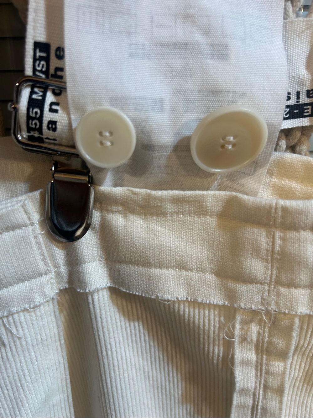 Cream Maxi Dress - Elegant corduroy upside down Skirt. If you know, you know. - Picture 5 of 10